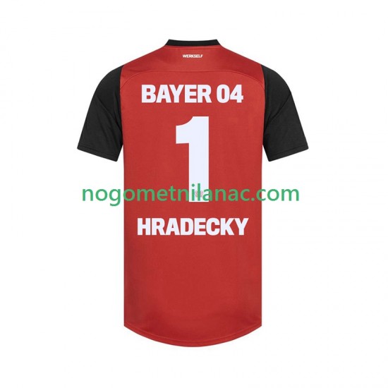 Dres Bayer 04 Leverkusen HRADECKY 1 Domaći 2024-2025 Kratkih Rukava - Muški