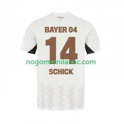 Dres Bayer 04 Leverkusen Patrik Schick 14 Gostujući 2024-2025 Kratkih Rukava - Muški Dres Bayer 04 Leverkusen Patrik Schick 14 Gostujući 2024-2025 Kratkih Rukava - Muški