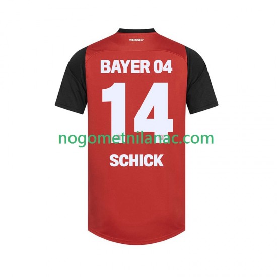 Dres Bayer 04 Leverkusen Patrik Schick 14 Domaći 2024-2025 Kratkih Rukava - Muški