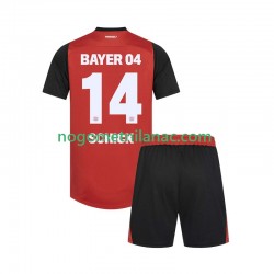 Dres Bayer 04 Leverkusen Patrik Schick 14 Domaći 2024-2025 Kratkih Rukava - Dječji Dres Bayer 04 Leverkusen Patrik Schick 14 Domaći 2024-2025 Kratkih Rukava - Dječji