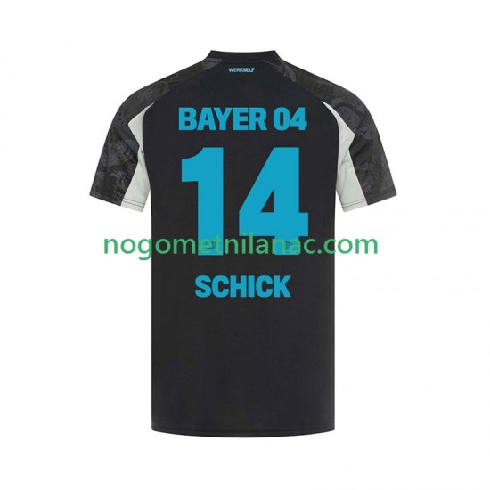 Dres Bayer 04 Leverkusen Patrik Schick 14 Treći 2024-2025 Kratkih Rukava - Muški
