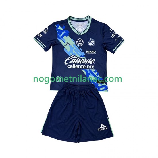 Dres Club Puebla Gostujući 2024-2025 Kratkih Rukava - Dječji