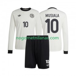 Dres Njemačka Jamal Musiala 10 ANVERSARY Domaći 2025 Dugim Rukavima - Dječji Dres Njemačka Jamal Musiala 10 ANVERSARY Domaći 2025 Dugim Rukavima - Dječji