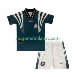 Dres Njemačka 1996 Retro Gostujući Kratkih Rukava - Dječji