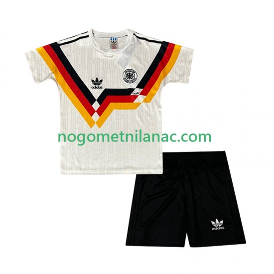 Dres Njemačka 1990 Retro Domaći Kratkih Rukava - Dječji
