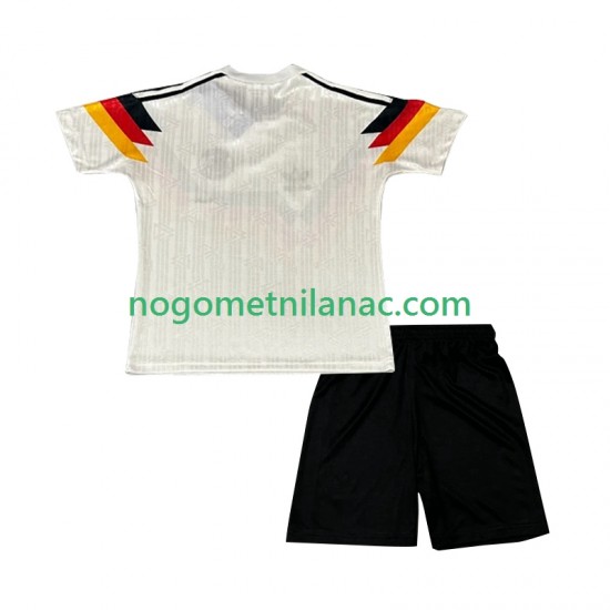 Dres Njemačka 1990 Retro Domaći Kratkih Rukava - Dječji