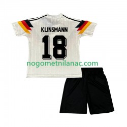 Dres Njemačka Klinsmann 18 1990 Retro Domaći Kratkih Rukava - Dječji