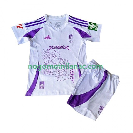 Dres Girona Četvrti 2024-2025 Kratkih Rukava - Dječji