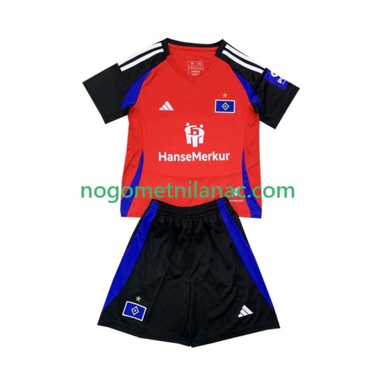 Dres Hamburger SV Treći 2024-2025 Kratkih Rukava - Dječji