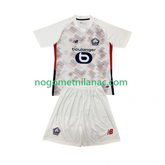 Dres LOSC Lille Gostujući 2024-2025 Kratkih Rukava - Dječji
