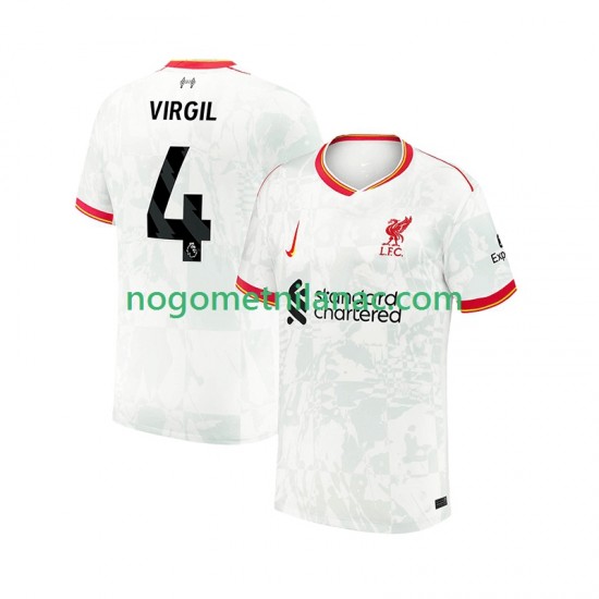 Dres Liverpool VIRGIL 4 Treći 2024-2025 Kratkih Rukava - Muški