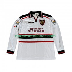 Dres Manchester United Beckham 7 Retro Gostujući 1998 1999 Dugim Rukavima - Muški