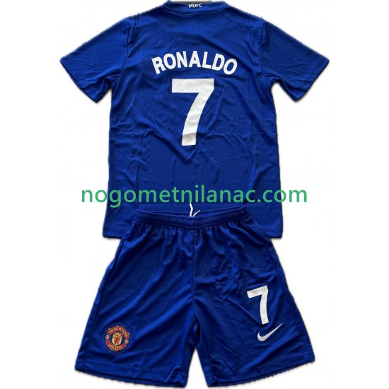 Dres Manchester United Cristiano Ronaldo 7 2009 Retro Treći 2008 Kratkih Rukava - Dječji