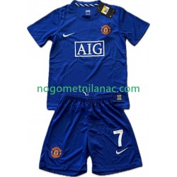 Dres Manchester United Cristiano Ronaldo 7 2009 Retro Treći 2008 Kratkih Rukava - Dječji