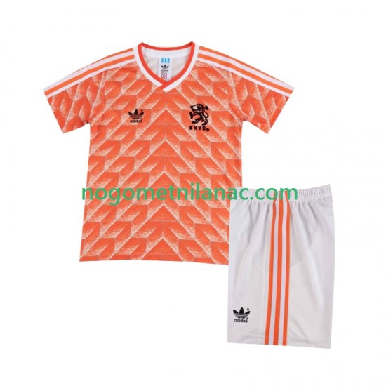 Dres Nizozemska 1988 Retro Domaći Kratkih Rukava - Dječji