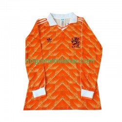 Dres Nizozemska Retro Domaći 1998 Dugim Rukavima - Muški Dres Nizozemska Retro Domaći 1998 Dugim Rukavima - Muški