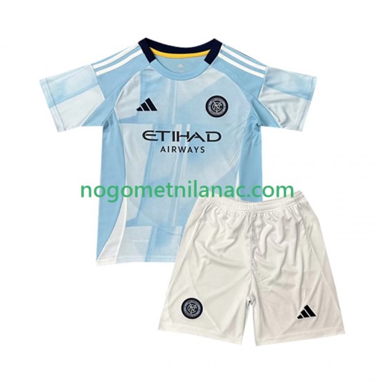 Dres New York City FC Domaći 2025 Kratkih Rukava - Dječji