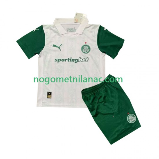 Dres Palmeiras Gostujući 2025 Kratkih Rukava - Dječji