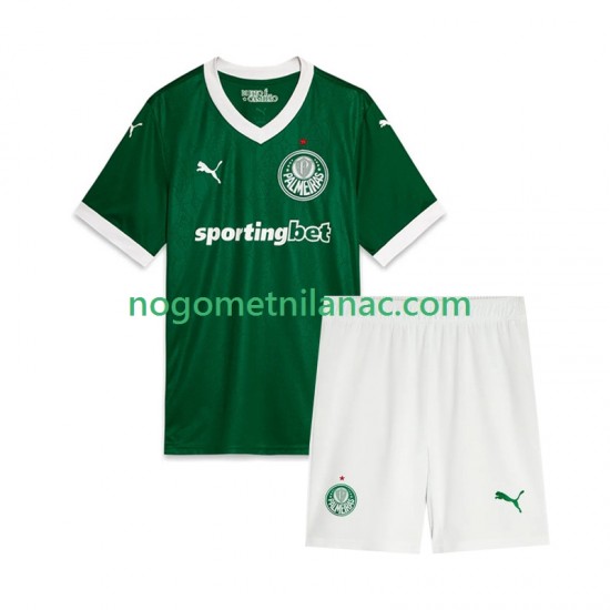 Dres Palmeiras Domaći 2025 Kratkih Rukava - Dječji