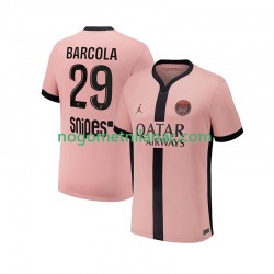 Dres Paris Saint-Germain Bradley Barcola 29 Treći 2024-2025 Kratkih Rukava - Muški