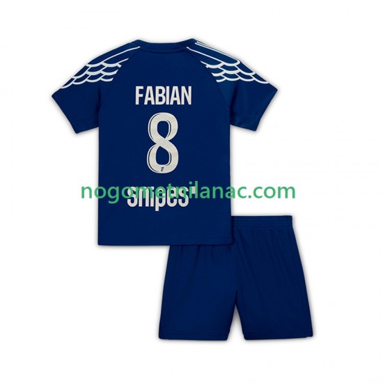Dres Paris Saint-Germain Fabian 8 Četvrti 2024-2025 Kratkih Rukava - Dječji