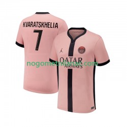 Dres Paris Saint-Germain Khvicha Kvaratskhelia 7 Treći 2024-2025 Kratkih Rukava - Muški Dres Paris Saint-Germain Khvicha Kvaratskhelia 7 Treći 2024-2025 Kratkih Rukava - Muški