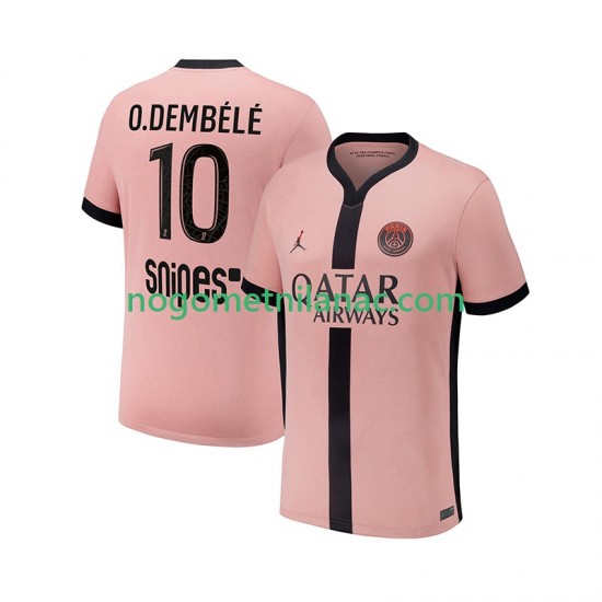 Dres Paris Saint-Germain Ousmane Dembele 10 Treći 2024-2025 Kratkih Rukava - Muški
