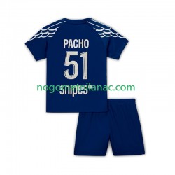 Dres Paris Saint-Germain Pacho 51 Četvrti 2024-2025 Kratkih Rukava - Dječji Dres Paris Saint-Germain Pacho 51 Četvrti 2024-2025 Kratkih Rukava - Dječji