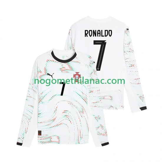 Dres Portugal Cristiano Ronaldo 7 Gostujući 2025 Dugim Rukavima - Muški
