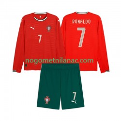 Dres Portugal Crstiano Roanldo 7 Domaći 2025 Dugim Rukavima - Dječji Dres Portugal Crstiano Roanldo 7 Domaći 2025 Dugim Rukavima - Dječji