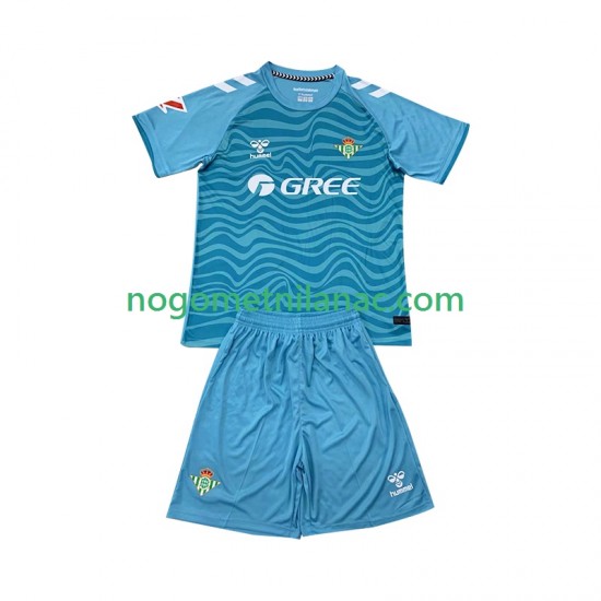 Golmanski Dres - Dres Real Betis Gostujući 2024-2025 Kratkih Rukava - Dječji