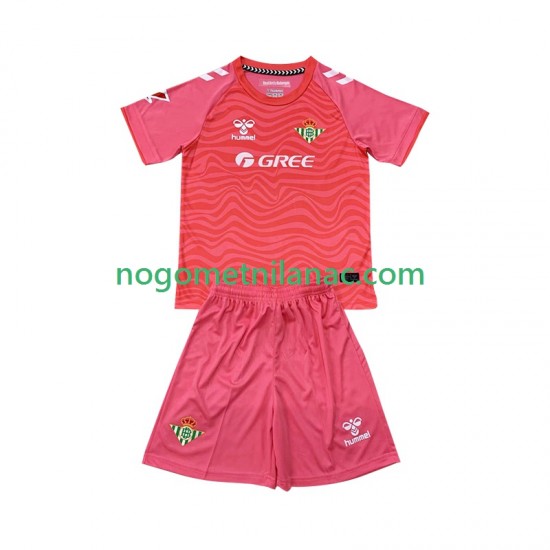 Golmanski Dres - Dres Real Betis Četvrti 2024-2025 Kratkih Rukava - Dječji