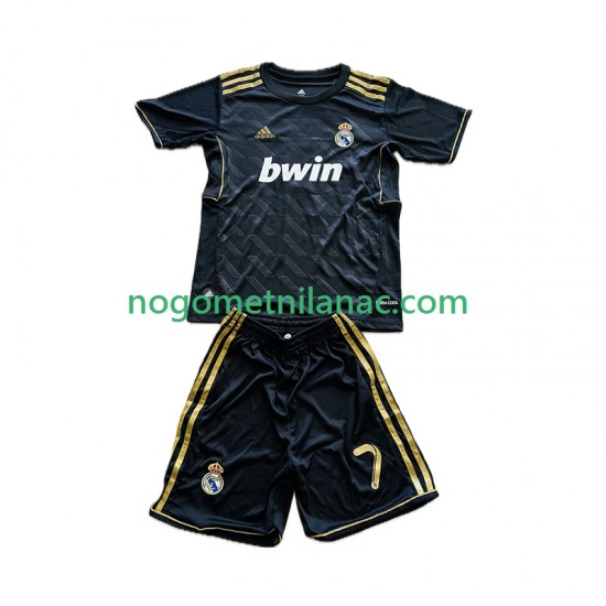 Dres Real Madrid Cristiano Ronaldo 7 2012 Retro Gostujući 2011 Kratkih Rukava - Dječji