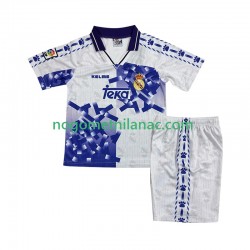 Dres Real Madrid 1996 1997 Retro Treći Kratkih Rukava - Dječji
