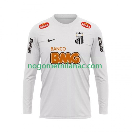 Dres Santos FC 2012 Retro Domaći 2011 Dugim Rukavima - Muški