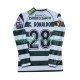 Dres Sporting CP Cristiano Ronaldo 28 2001 2003 Retro Domaći Dugim Rukavima - Muški