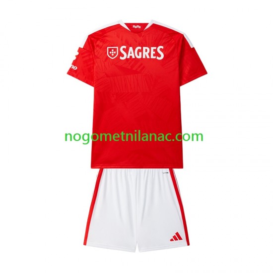 Dres Benfica Domaći 2026-2027 Kratkih Rukava - Dječji