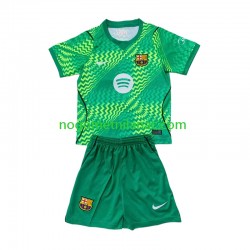 Golmanski Dres - Dres FC Barcelona Domaći 2026-2027 Kratkih Rukava - Dječji