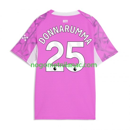 Golmanski Dres - Dres Manchester City Gianluigi Donnarumma 25 Gostujući 2026-2027 Kratkih Rukava - Muški