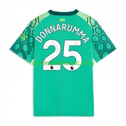 Golmanski Dres - Dres Manchester City Gianluigi Donnarumma 25 Domaći 2026-2027 Kratkih Rukava - Muški