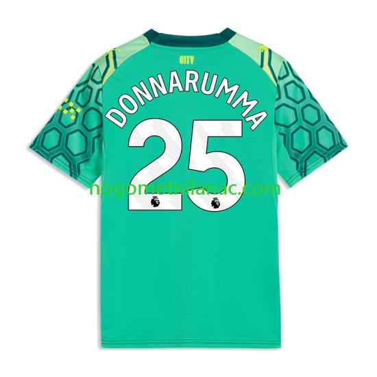 Golmanski Dres - Dres Manchester City Gianluigi Donnarumma 25 Domaći 2026-2027 Kratkih Rukava - Muški