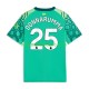 Golmanski Dres - Dres Manchester City Gianluigi Donnarumma 25 Domaći 2026-2027 Kratkih Rukava - Muški