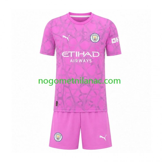 Golmanski Dres - Dres Manchester City Gostujući 2026-2027 Kratkih Rukava - Dječji