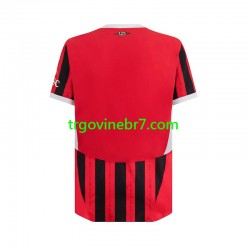 Dres AC Milan Domaći 2024-2025 Kratkih Rukava - Muški