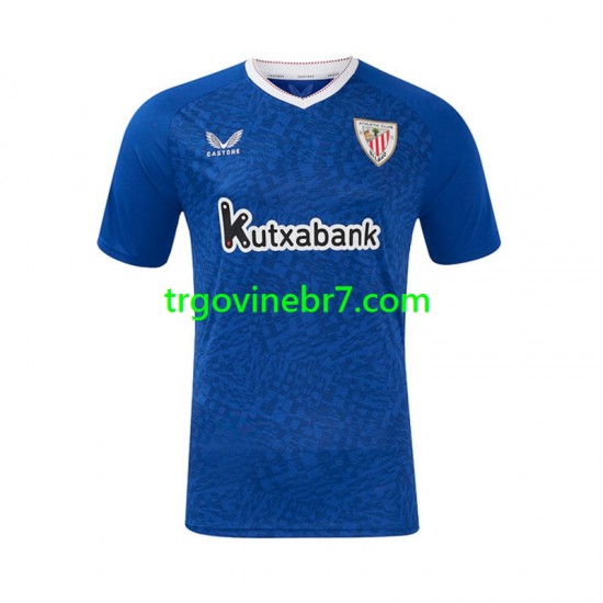 Dres Athletic Bilbao Gostujući 2024-2025 Kratkih Rukava - Muški