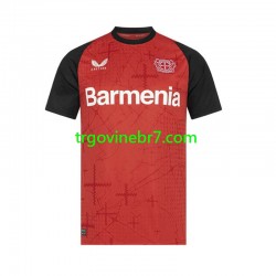 Dres Bayer 04 Leverkusen Domaći 2024-2025 Kratkih Rukava - Muški Dres Bayer 04 Leverkusen Domaći 2024-2025 Kratkih Rukava - Muški