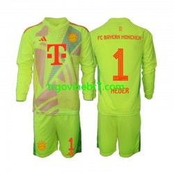 Golmanski Dres - Dres FC Bayern München Manuel Neuer 1 Domaći 2024-2025 Dugim Rukavima - Dječji Golmanski Dres - Dres FC Bayern München Manuel Neuer 1 Domaći 2024-2025 Dugim Rukavima - Dječji