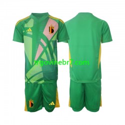 Golmanski Dres - Dres Belgija Treći Euro 2024 Kratkih Rukava - Dječji Golmanski Dres - Dres Belgija Treći Euro 2024 Kratkih Rukava - Dječji