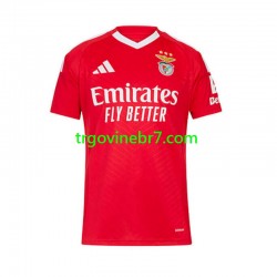 Dres Benfica Domaći 2024-2025 Kratkih Rukava - Muški Dres Benfica Domaći 2024-2025 Kratkih Rukava - Muški