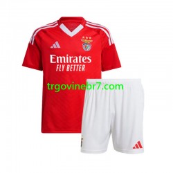 Dres Benfica Domaći 2024-2025 Kratkih Rukava - Dječji Dres Benfica Domaći 2024-2025 Kratkih Rukava - Dječji